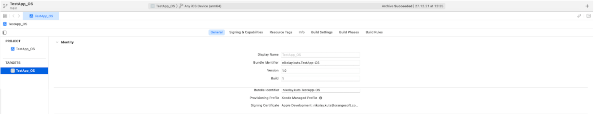 Compile and Submit Your App