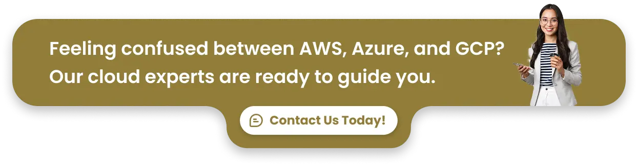 Feeling confused between AWS, Azure, and GCP? Our cloud experts are ready to guide you.