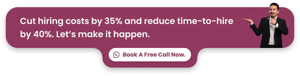 Cut hiring costs by 35% and reduce time-to-hire by 40%. Let’s make it happen.