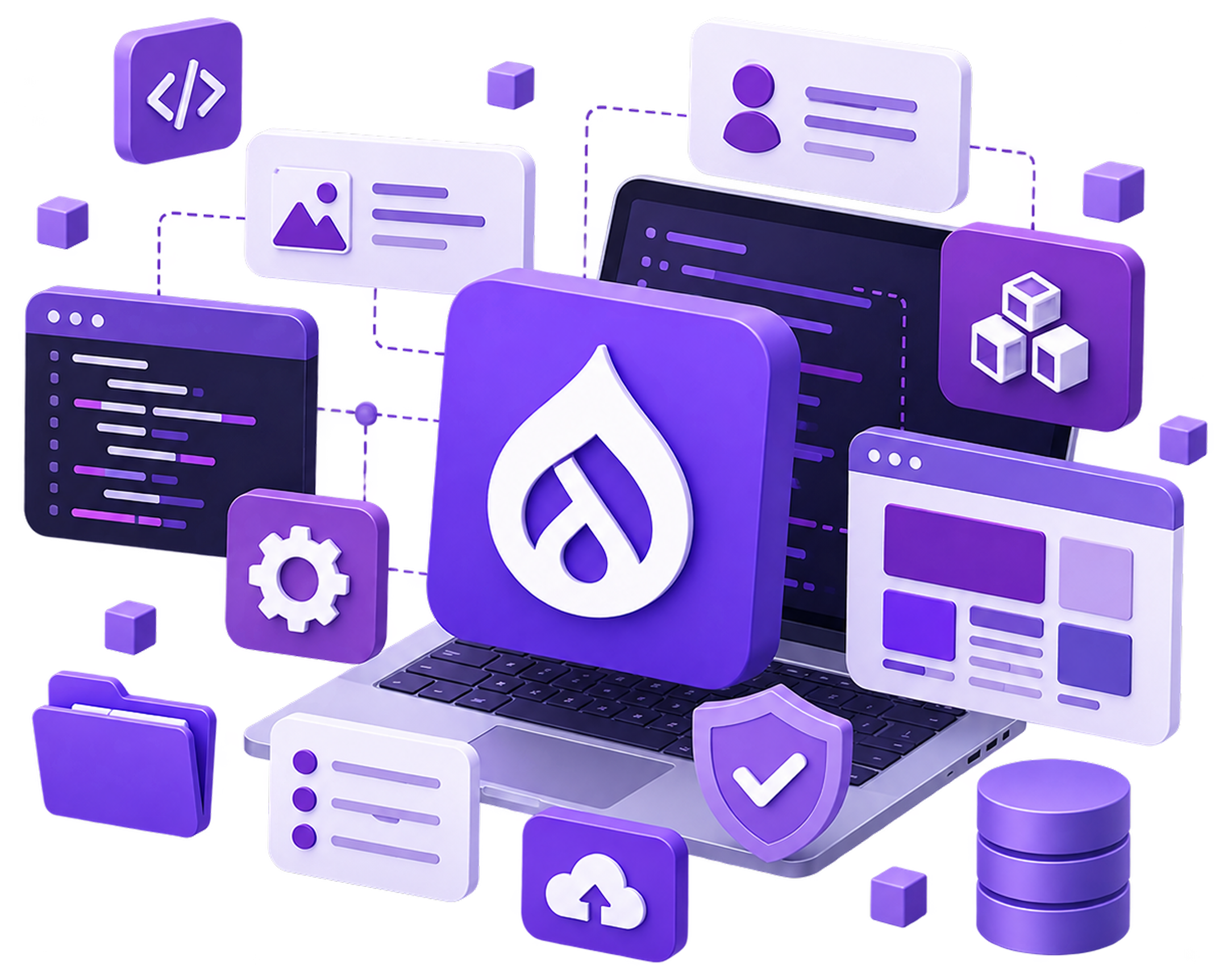 hire drupal developers banner image