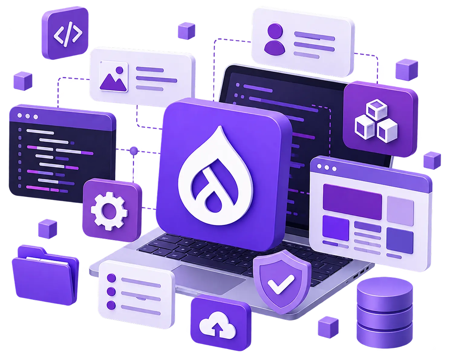 hire drupal developers banner image